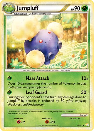 Jumpluff, WC Deck 2010 (Power Cottonweed) 006/123