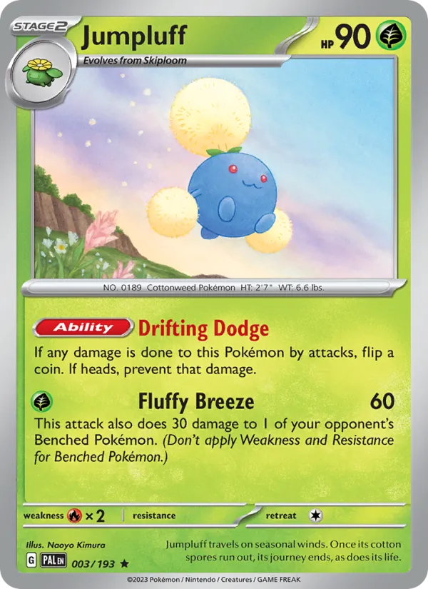 Jumpluff, Paldea Evolved 003/193