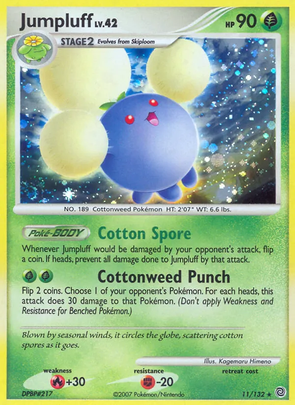Jumpluff, Secret Wonders 011/132