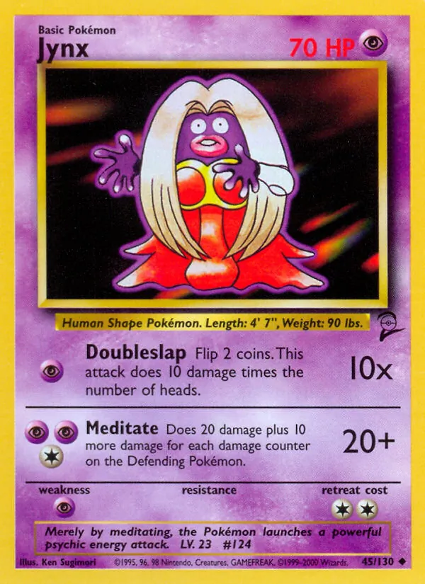 Jynx, Base Set 2 045/130