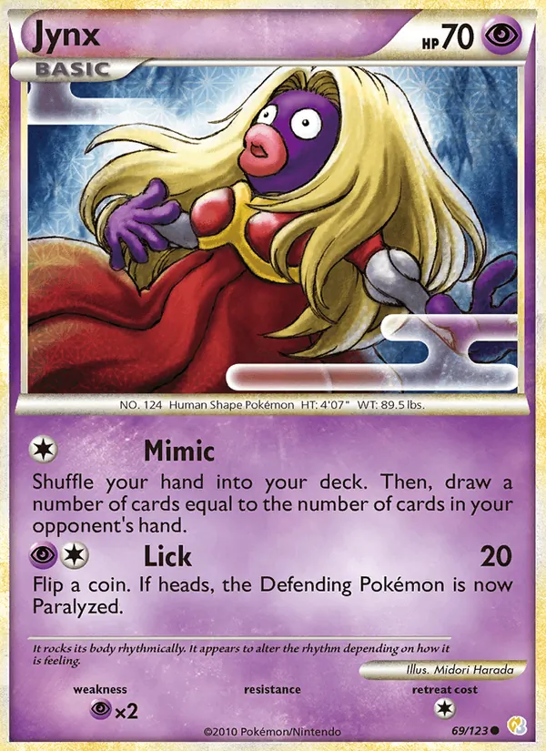Jynx, HeartGold & SoulSilver 069/123