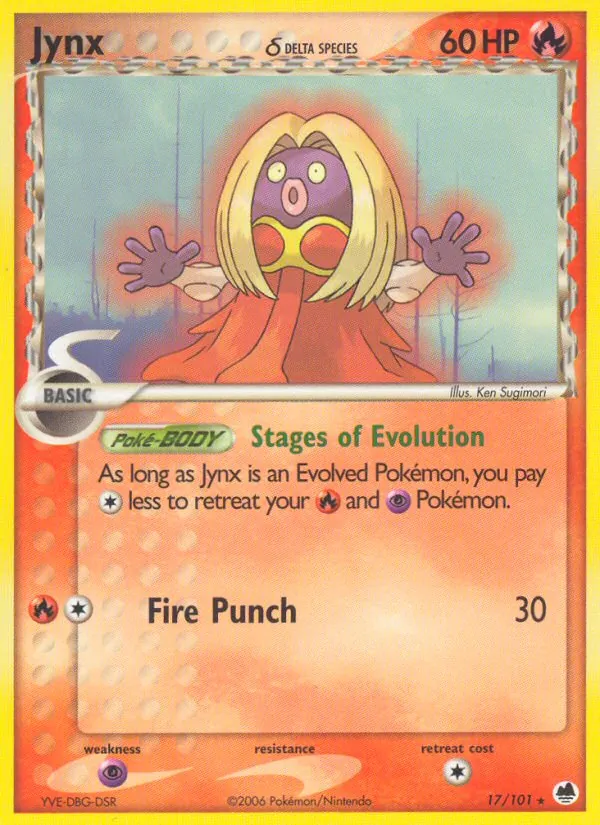 Jynx δ, Dragon Frontiers 017/101