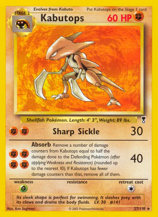 Kabutops, Legendary Collection 027/110