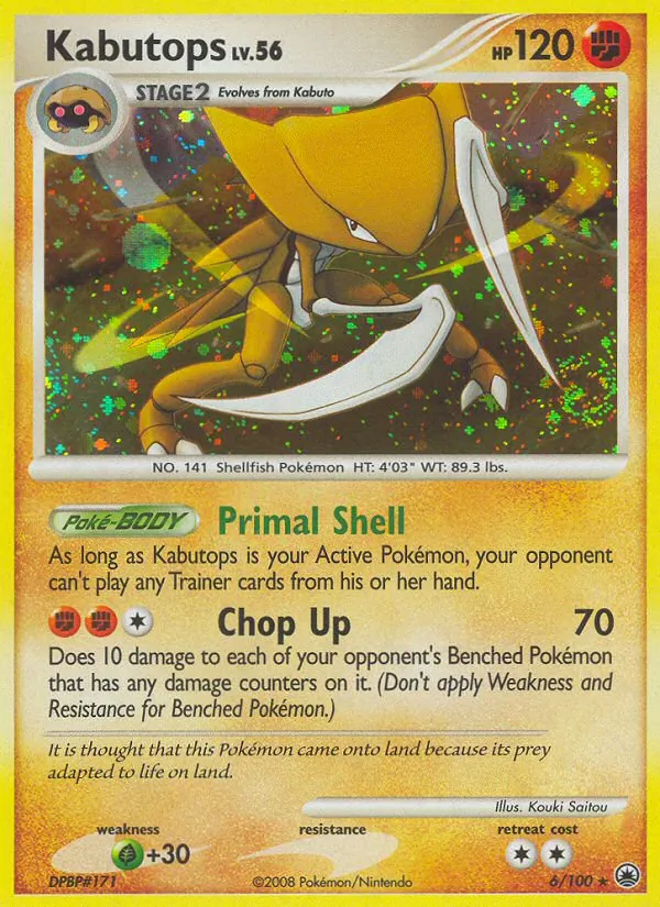 Kabutops, Majestic Dawn 006/100