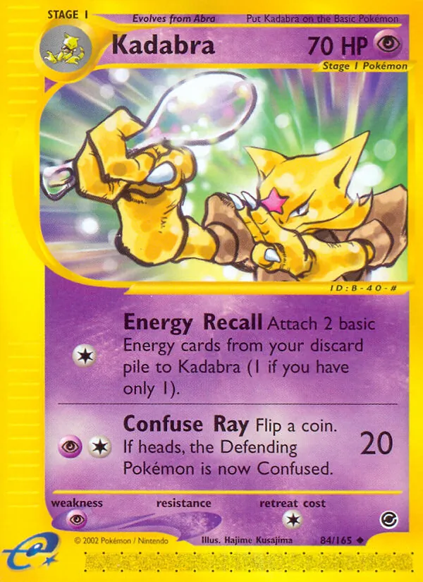 Kadabra, Expedition Base Set 084/165