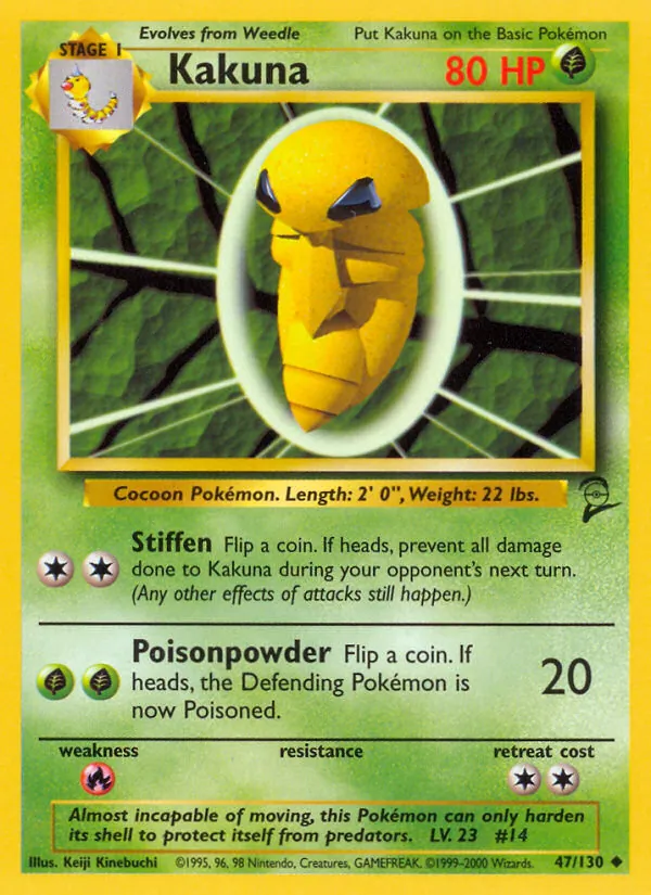 Kakuna, Base Set 2 047/130