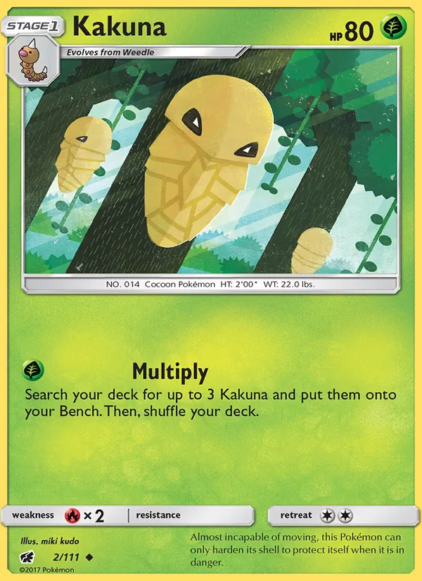 Kakuna, Crimson Invasion 002/111