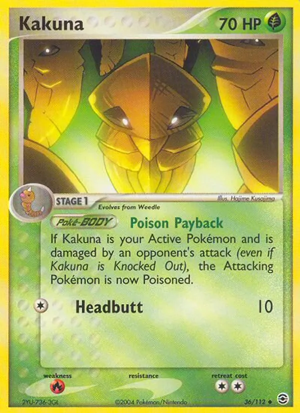 Kakuna, FireRed & LeafGreen 036/112