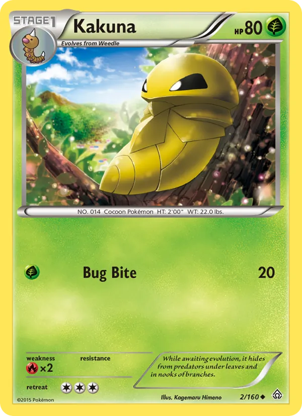 Kakuna, Primal Clash 002/160