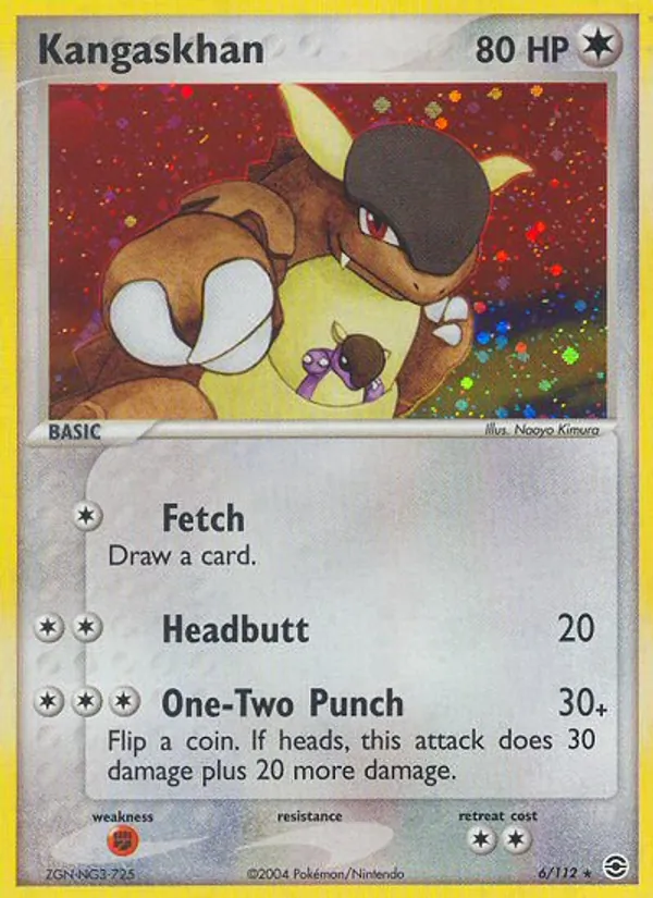 Kangaskhan, FireRed & LeafGreen 006/112