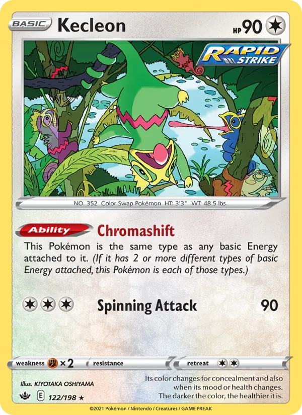 Kecleon, Chilling Reign 122/198