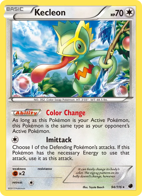 Kecleon, Plasma Freeze 094/116