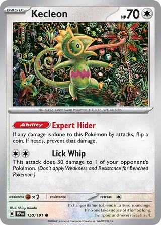 Kecleon, Surging Sparks 150/191