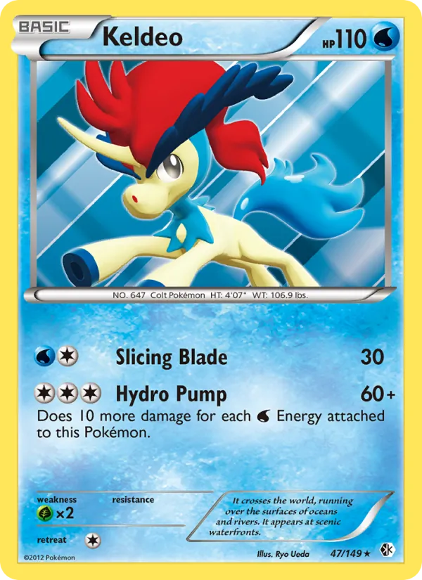 Keldeo, Boundaries Crossed 047/149
