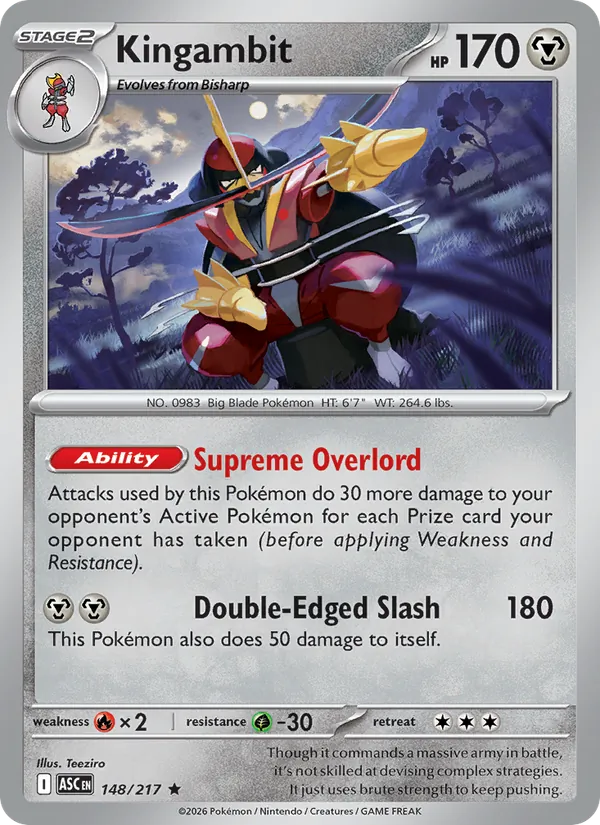 Kingambit, Ascended Heroes 148/217