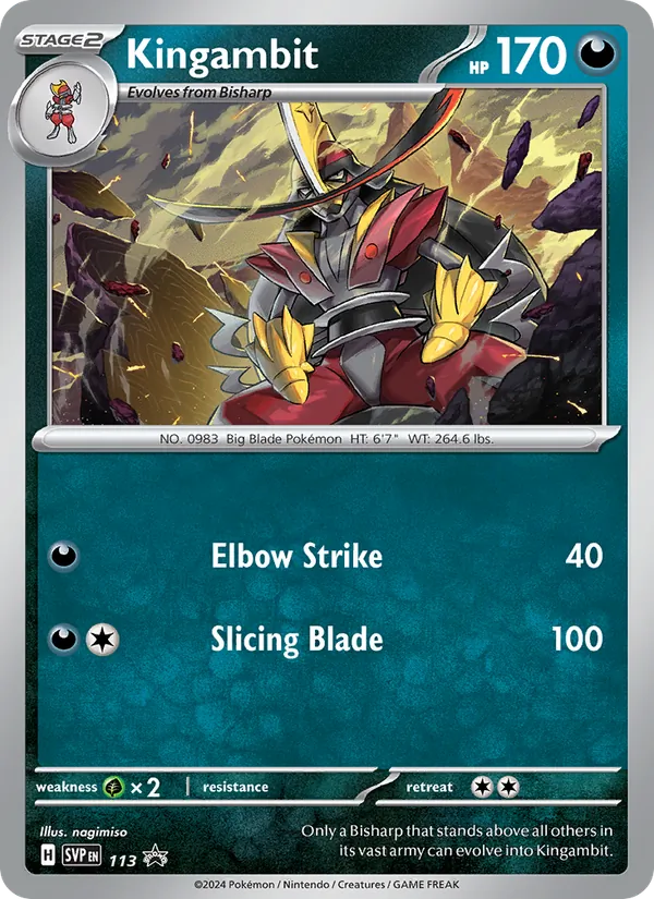 Kingambit, Battle Academy 2024 (Darkrai) 113