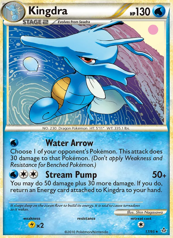 Kingdra, Unleashed 017/095