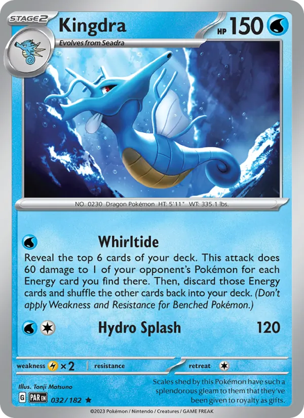 Kingdra, Paradox Rift 032/182
