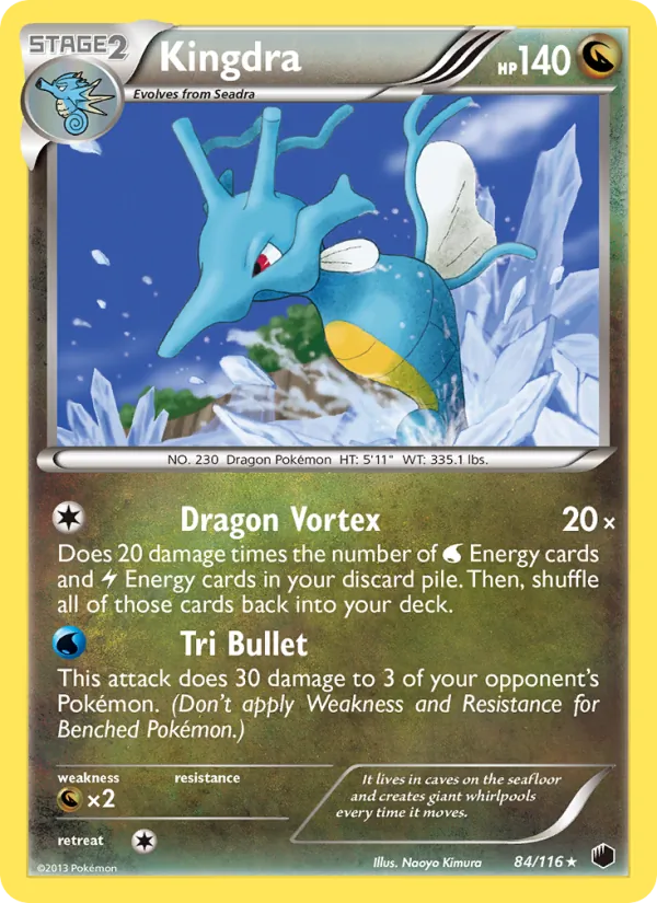 Kingdra, Plasma Freeze 084/116