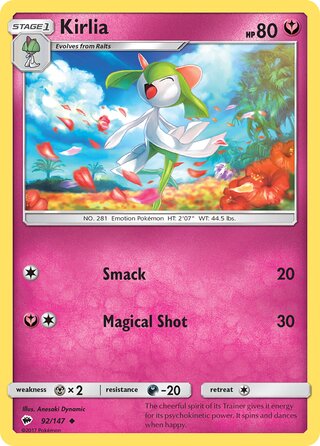 Kirlia, WC Deck 2017 (Infinite Force) 092/147