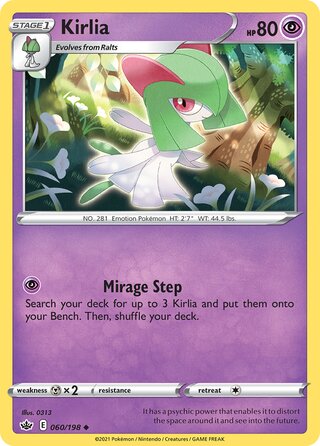 Kirlia, WC Deck 2023 (Psychic Elegance) 060/198