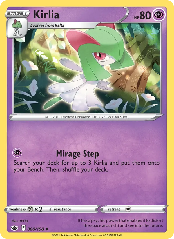 Kirlia, Chilling Reign 060/198
