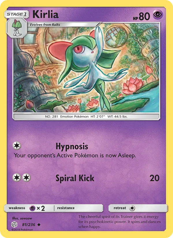 Kirlia, Cosmic Eclipse 081/236