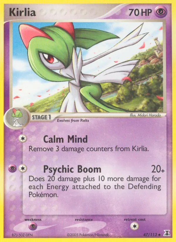 Kirlia, Delta Species 047/113