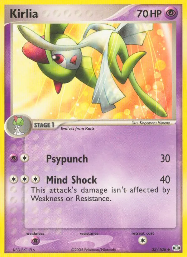 Kirlia, Emerald 033/106