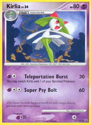 Kirlia, WC Deck 2010 (Boltevoir) 051/127