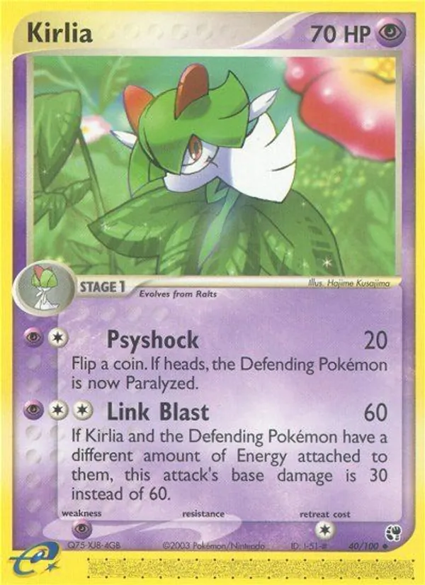 Kirlia, Sandstorm 040/100