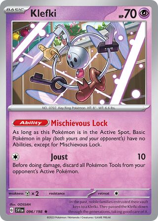 Klefki, Play! Pokémon Prize Pack Series Four 096/198