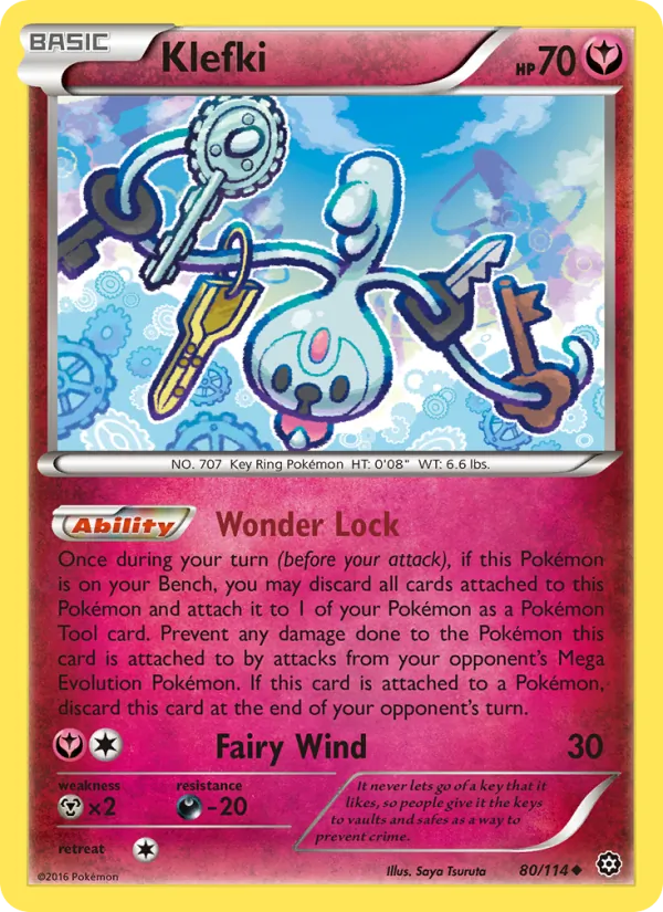 Klefki, Steam Siege 080/114