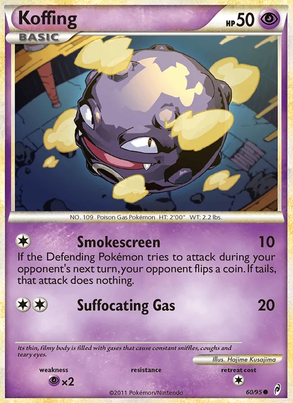 Koffing, Call of Legends 060/095