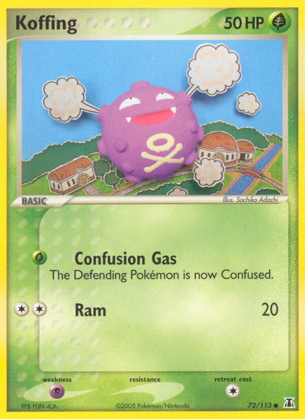 Koffing, Delta Species 072/113