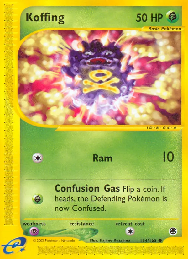 Koffing, Expedition Base Set 114/165