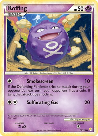 Koffing, Überraschungskalender 070/123