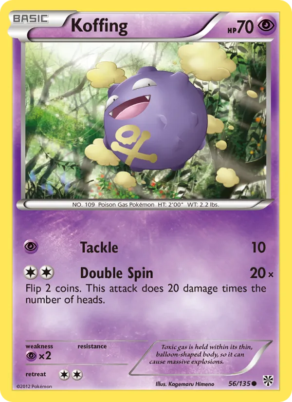 Koffing, Plasma Storm 056/135