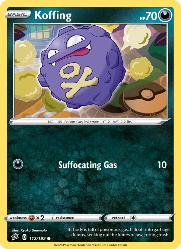 Koffing, Rebel Clash 112/192