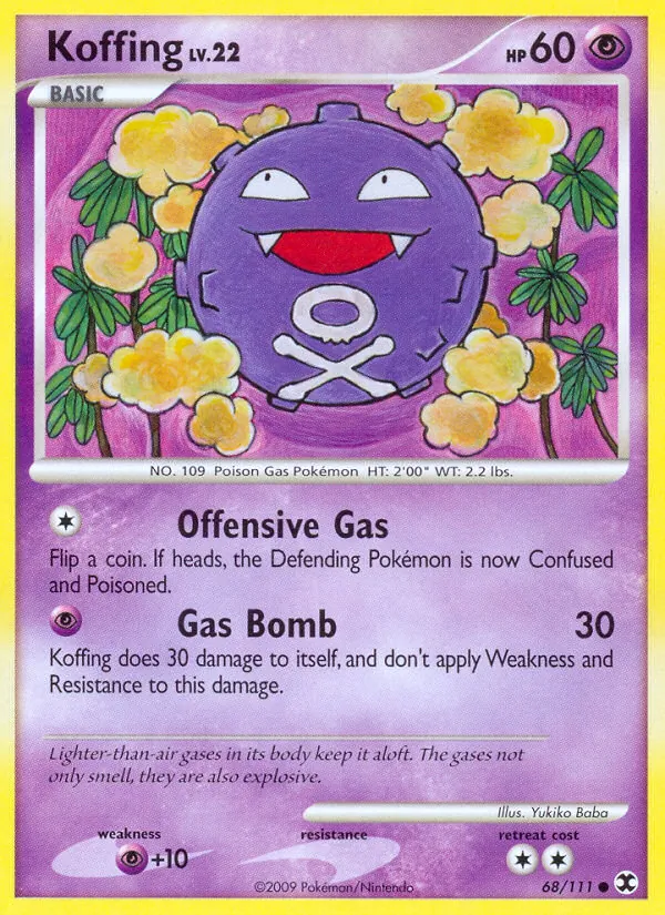 Koffing, Rising Rivals 068/111