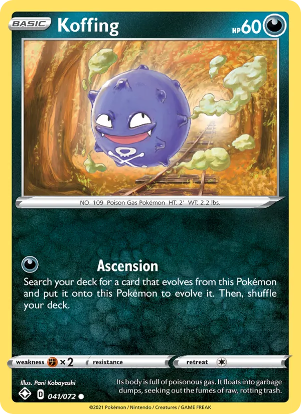 Koffing, Shining Fates 041/072