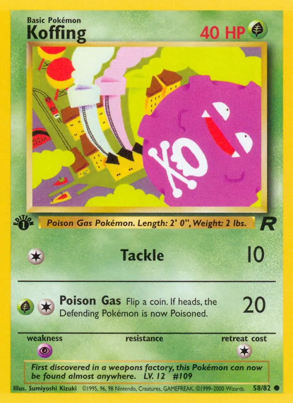 Koffing, Team Rocket 058/082