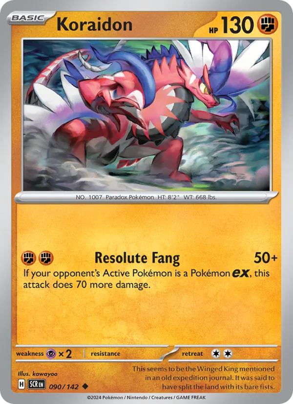 Koraidon, Stellar Crown 090/142