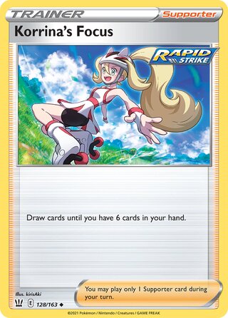 Korrina's Focus, Play! Pokémon Prize Pack Series One 128/163