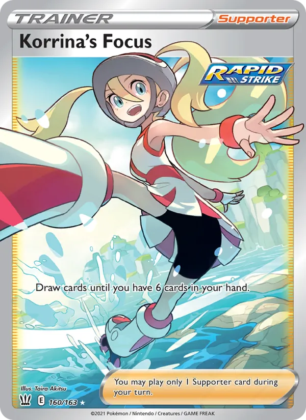 Korrina's Focus, Battle Styles 160/163