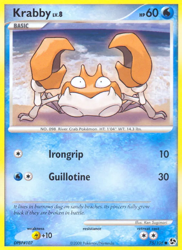Krabby, Great Encounters 075/106