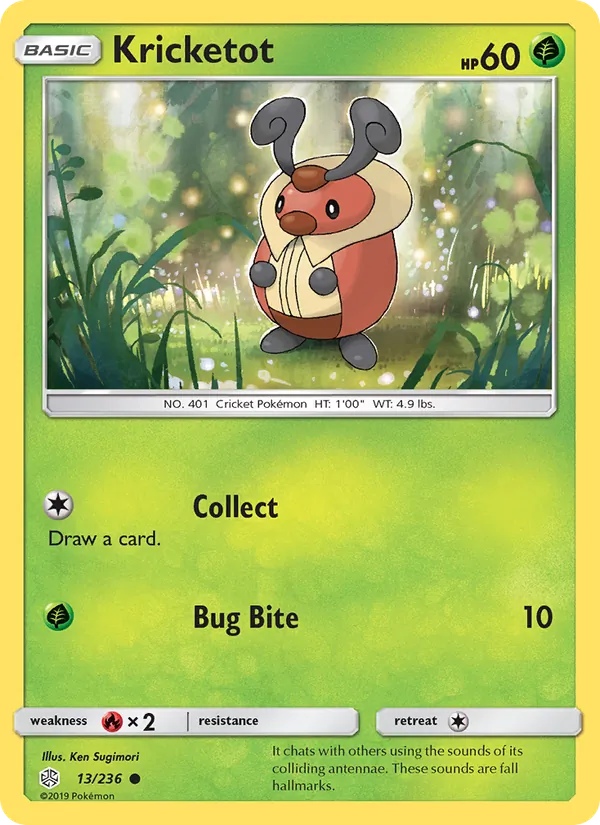 Kricketot, Cosmic Eclipse 013/236