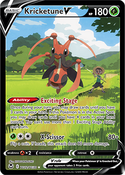 Kricketune V, Silver Tempest Trainer Gallery TG12/30