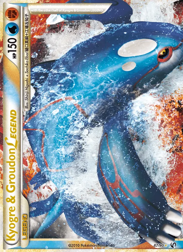 Kyogre & Groudon LEGEND, Undaunted 087/090