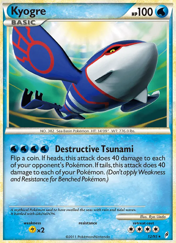 Kyogre, Call of Legends 012/095